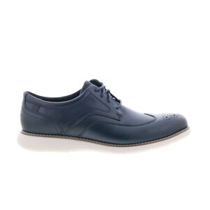 Rockport Mens Garett Wingtip Blue Shoes (NWT)